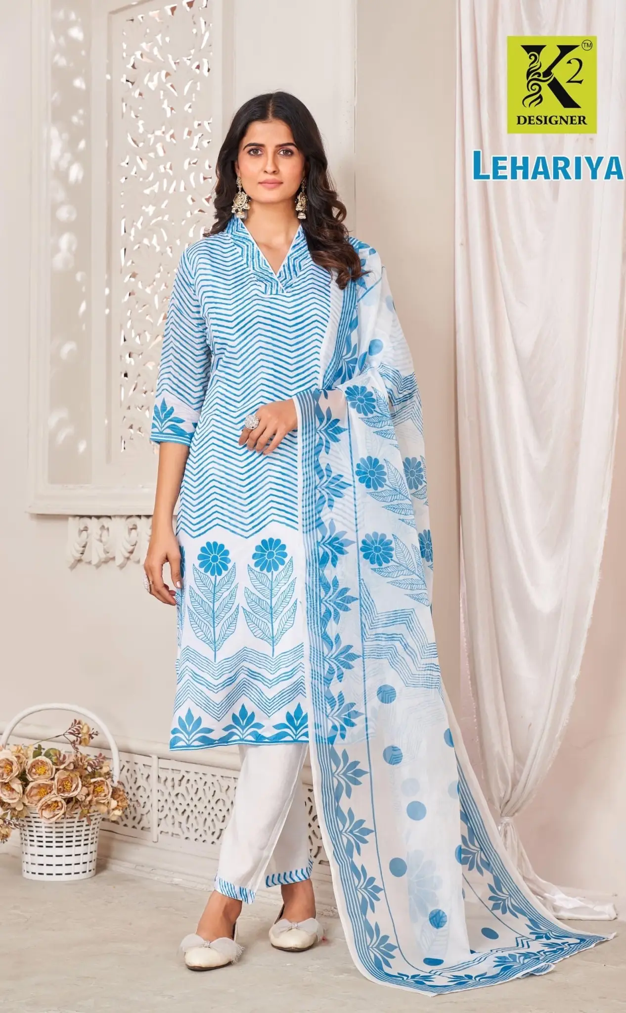 Masleen Silk Fabric Full 3-Piece Set