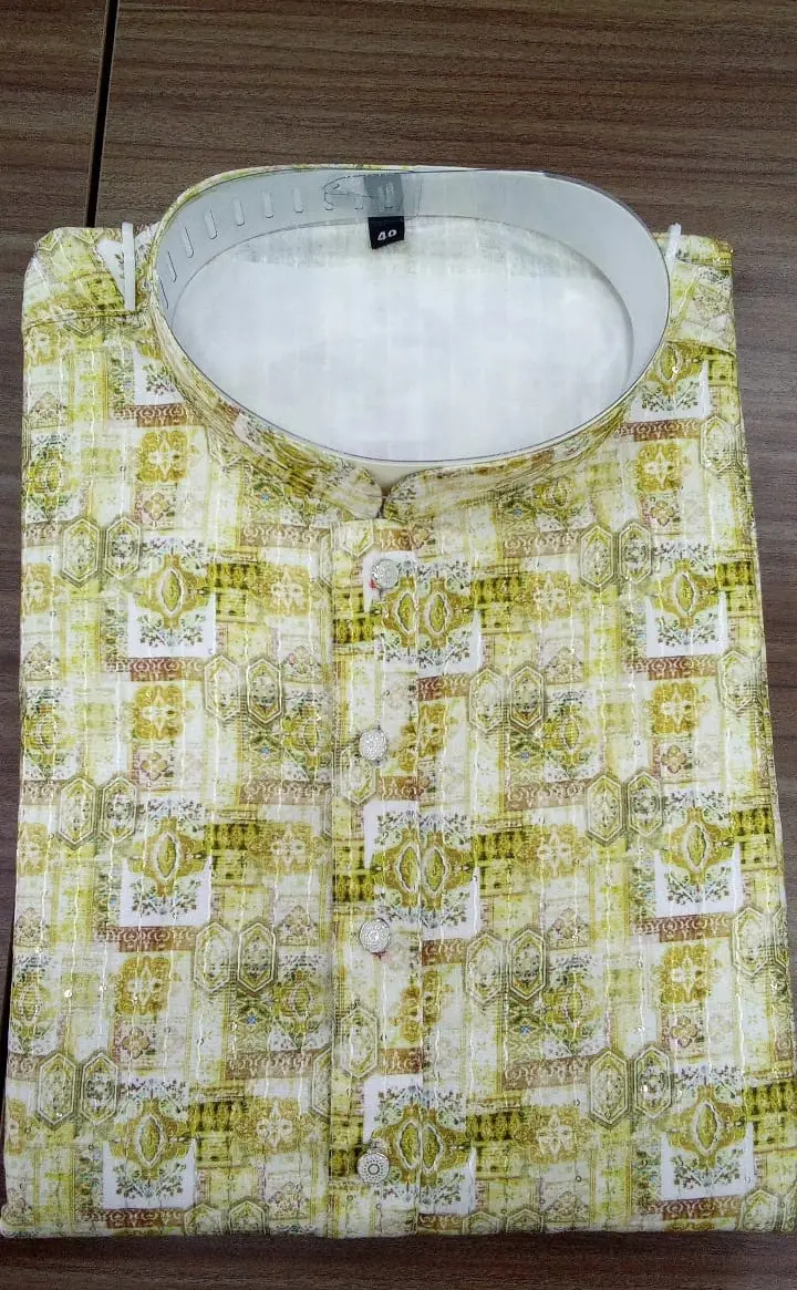 Men’s Digital Sequence Kurta